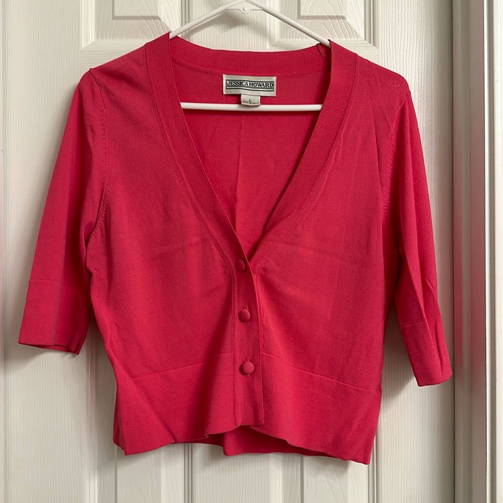 Pink Cardigan